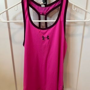 Under Armour size small pink tank top